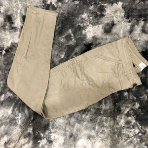 JOLT GREEN OLIVE LEGGINGS JEGGINGS PANTS SZ 5